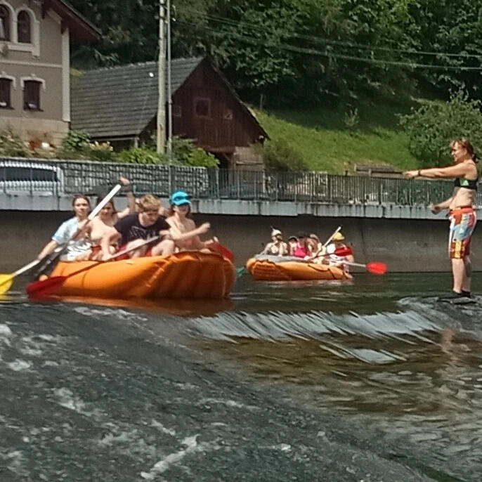 Vodácká výprava Vodácká výprava